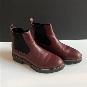 Caslon Maroon/Burgundy Ankle Boot